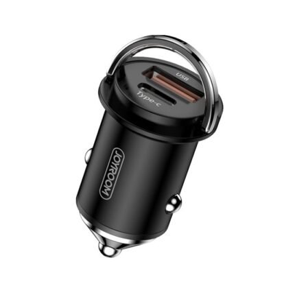 45W Mini 2-port ring-pull fast car charger C-A35