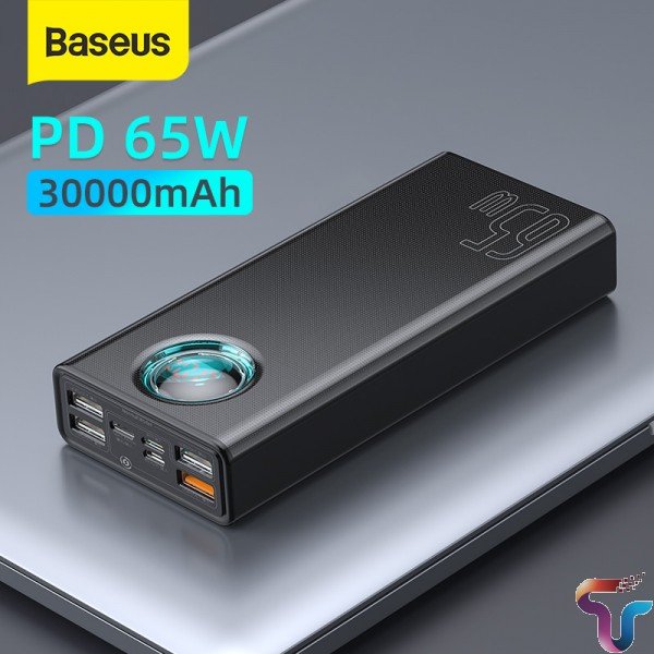 Baseus Amblight Digital Display Quick Charge Power Bank 30000mAh 65W