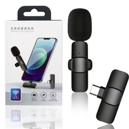 Buy Best Price K9 Wireless Collar Mic Android Type C Supported Wireless Microphone in Lahore Pakistan experts enterprises