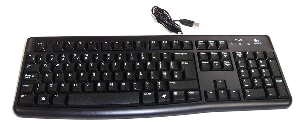 Buy Best Price Logitech K120 Keyboard USB in Lahore Pakistan Alaqsa Computers