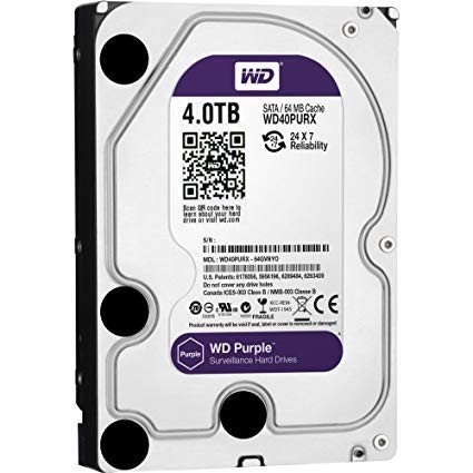Buy Best Price WD Purple 4TB SATA SURVEILLANCE HARD DRIVE (2 YEARS WARRANTY) in Lahore Pakistan experts enterprises