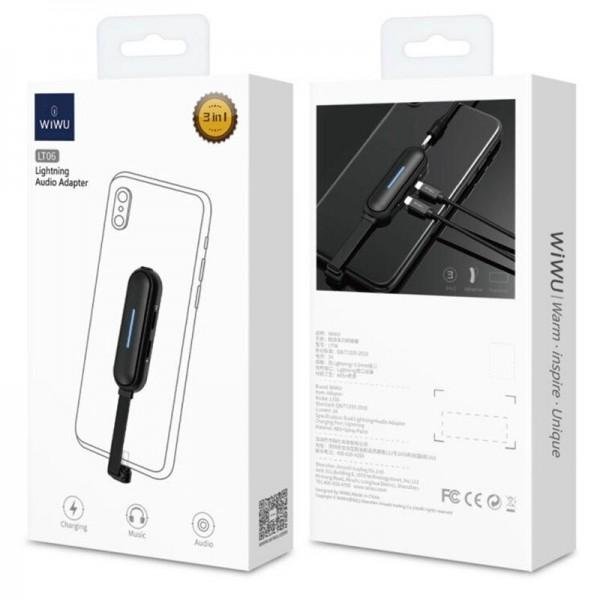 WiWu LT06 Lightning Audio Adapter